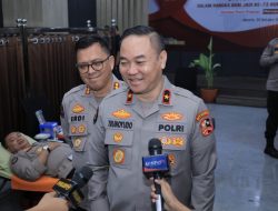 Hari Jadi Humas Polri Ke-73, Divhumas Polri Gelar Donor Darah Bersama Media.