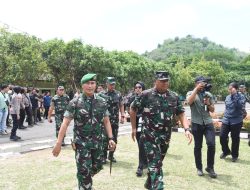 Perkuat Sinergitas TNI Bersama Rakyat, Wadan Kodiklatal Hadiri Penutupan TMMD ke-122 di Kediri