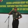 Bentuk Penghargaan dan Dedikasi, Dandim 0830/Surabaya Utara Pimpin Upacara Korps Kenaikan Pangkat