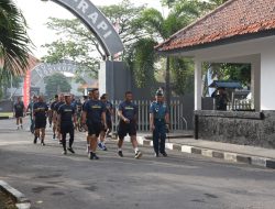 Tinjau Langsung Kodikopsla, Dankodiklatal Ajak PJU Kodiklatal Olahraga Jalan Kaki