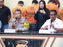 Polda Jatim Amankan 4 Tersangka Pemerasan Modus Mengaku Polisi