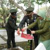 Rangkaian HUT TNI Ke 79, Kodim 0402/OKI Laksanakan Ziarah, Berikan Santunan Serta Anjangsana