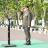 Kepala Staf Korem 084/Bhaskara Jaya, Memimpin Upacara Peringatan HUT ke-79 TNI Tahun 2024