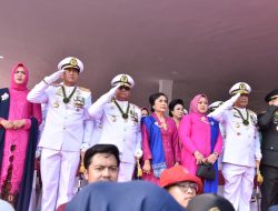 Dankodiklatal Hadiri Peringatan HUT TNI Ke-79 Di Silang Monas Jakarta