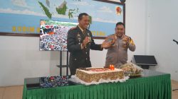 Sinergi TNI-Polri, Kodim 0830/Surabaya Utara Terima Kejutan Spesial di Hari Jadi TNI