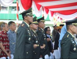 Komandan Kodim 0830/Surabaya Utara Hadiri Upacara Parade Peringatan HUT TNI ke-79 Tahun 2024