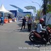 Polisi Rutin Patroli di Depan Satpas Colombo Untuk Mengantisipasi Oknum Yang Menawarkan Jasa Pengurusan SIM