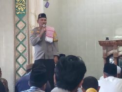 Safari Jumat Kapolsek Menganti Himbauan Kamtibmas