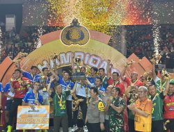 Tim Voli Putra Polda Jatim Juara Kapolri Cup 2024 usai Kalahkan Tim Polda Jabar di Laga Final