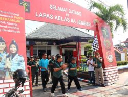 Lapas Jember Gelar Fun Walk 2,7 Km, Jalin Silaturahmi dan Tingkatkan Kesehatan