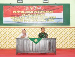 Penyuluhan Peternakan Dalam Opster TNI 2024 Di Wilayah Bangkalan