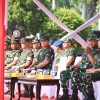 Dankodiklatal Hadiri Pelaksanaan Apel Gelar Pasukan Pengamanan VVIP Pelantikan Presiden dan Wapres RI