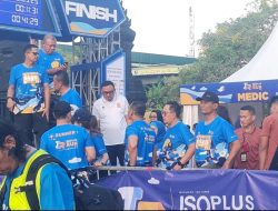 Kasdim Surabaya Utara di ISOPLUS Run Series 2024: Merajut Sehat dengan Jelajah Warisan Kota