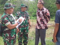 Dandim Bersama Forkopimda Bangkalan Tinjau Sasaran Fisik TMMD