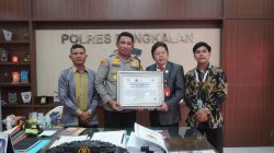 Lemkapi Beri Apresiasi Presisi Award Kepada Polres Bangkalan