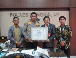 Lemkapi Beri Apresiasi Presisi Award Kepada Polres Bangkalan