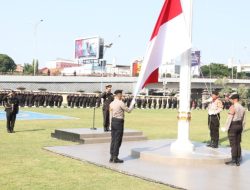 Upacara Hari Sumpah Pemuda; Kapolda Sumsel Pimpin Langsung Upacara  Selaku Inspektur