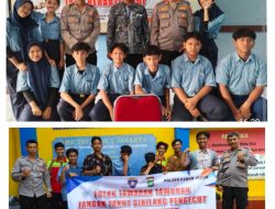 Cegah Tawuran, Polsek Kebon Jeruk Sosialisasikan Bahaya Kenakalan Remaja di SMK Tri Arga 2