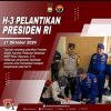 H-3 Pelantikan Presiden, Kapolres Pelabuhan Makassar Cek Kesehatan Personel untuk Jamin Keamanan