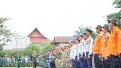 Dandim 0313/ KPR Jadi Irup Pada Peringatan HUT TNI Ke-79 Tahun 2024 di Kab. Kampar.