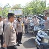 Jelang Tahap Coblosan Pilkada 2024, Birolog Polda Jatim Cek Ranmor dan Almatsus di Polres Sampang