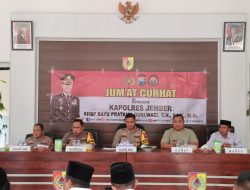 Cooling System di Jumat Curhat Kapolres Jember Serukan Jaga Persatuan Pada Pilkada 2024