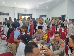 Polres Magetan Gelar Rikkes Personel Pam TPS Pilkada Serentak 2024