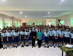 Kanit PPA Satreskrim Polresta Sidoarjo Berikan Edukasi Bahaya Seks Bebas pada Siswa SMP Katolik Untung Suropati