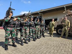 Marinir TNI AL Bersama Tentara Australia Laksanakan Peperangan Kota Jarak Dekat Dalam Latgabma Keris Woomera