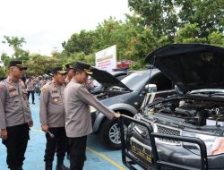 Jelang Coblosan Pilkada Serentak 2024, Birolog Polda Jatim Cek Ranmor dan