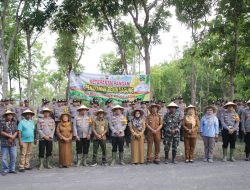 Polres Nganjuk Dorong Ketahanan Pangan Melalui Penanaman Jagung dan Budidaya Ikan di Lahan 12,2 Hektare