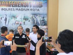 Polres Madiun Kota Ungkap Penyalahgunaan Narkotika Jenis Sabu 3 Tersangka Diamankan