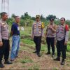 Polsek Kembangan Dukung Program Asta Cita Presiden, Observasi dan Siapkan Lahan Kosong Jadi Area Pertanian