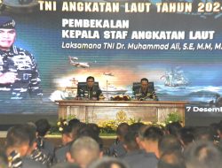 Jaga Militansi TNI AL, Dankodiklatal Ikuti Apel Siaga Prajurit Jalasena