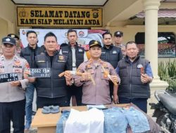 Pelaku Begal Terhadap Pelajar Dibawah Umur, Berhasil dibekuk Polsek Mesuji Raya Polres OKI