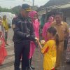 Mobil Si Sumeh Polres Pasuruan Kota Salurkan Bantuan Untuk Korban Banjir di Rejoso