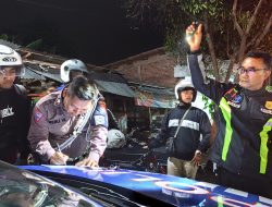 Harkamtibmas Jelang Nataru, Polres Kediri Kota Tindak Puluhan Motor Tidak Sesuai Spektek