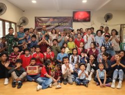 Dirdok Kodiklatal Berbagi Kasih Sambut Natal dan Tahun Baru di Panti Asuhan