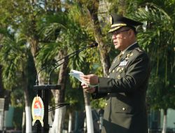 Kepala Staf Korem 084/Bhaskara Jaya Pimpin Upacara Peringatan Hari Bela Negara ke-76