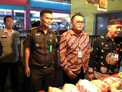 Jelang Nataru Satgas Pangan Polres Malang dan Forkopimda Sidak Pasar Pantau Stabilitas Harga Pangan