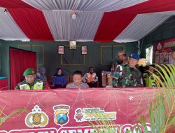 Anggota Koramil 03/Kamal Laksanakan PAM Nataru 2024/2025