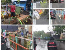 Camat Simokerto Gerak Cepat Cek Kondisi Fasilitas rumah pompa Penanganan Banjir
