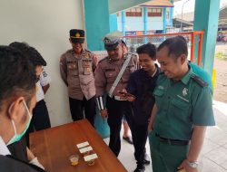 Cegah Kecelakaan Lalu Lintas Polres Tanjung Perak Lakukan Ramcek dan Tes Urine Sopir Bus Pariwisata di Terminal Ampel.