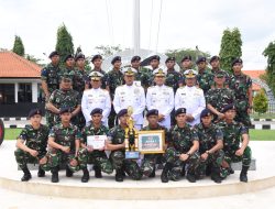 Dankodiklatal Apresiasi Siswa Kodikopsla Raih Juara I Lomba Gerak Jalan Mojosura