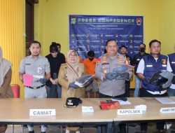 Beraksi 3 bulan di Kebon Jeruk dan Palmerah, 3 Pelaku Curanmor Dibekuk Polsek Palmerah