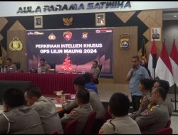 Jajaran Polresta Tangerang Gelar Latpraops Menyambut Operasi Lilin Maung 2024