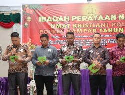 Polres Kampar Rayakan Natal dengan Semangat Melayani dan Peduli, Berbagi Kebahagiaan dengan Anak Yatim dan Purnawirawan