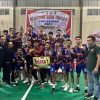 Kejurkab Bola Tangan Kampar Perdana Sukses Digelar, Kuok HC Raih Juara Pertama. 