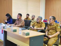 Pemkab Kampar Ikuti Rapat Koordinasi Penanganan Inflasi dan Sosialisasi Program Pemeriksaan Kesehatan Gratis (PKG) secara Daring.