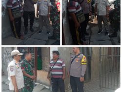Babinsa dan Bhabinkamtibmas Pegirian Tingkatkan Sinergi Bersama Tokoh Masyarakat